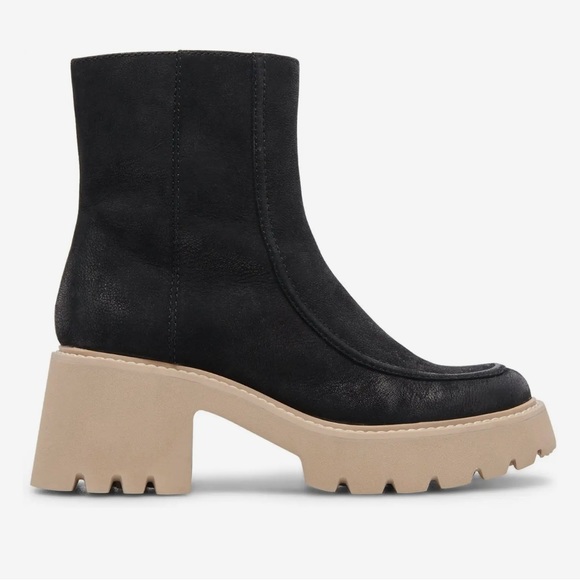 Dolce Vita Henla Boot - Black Leather